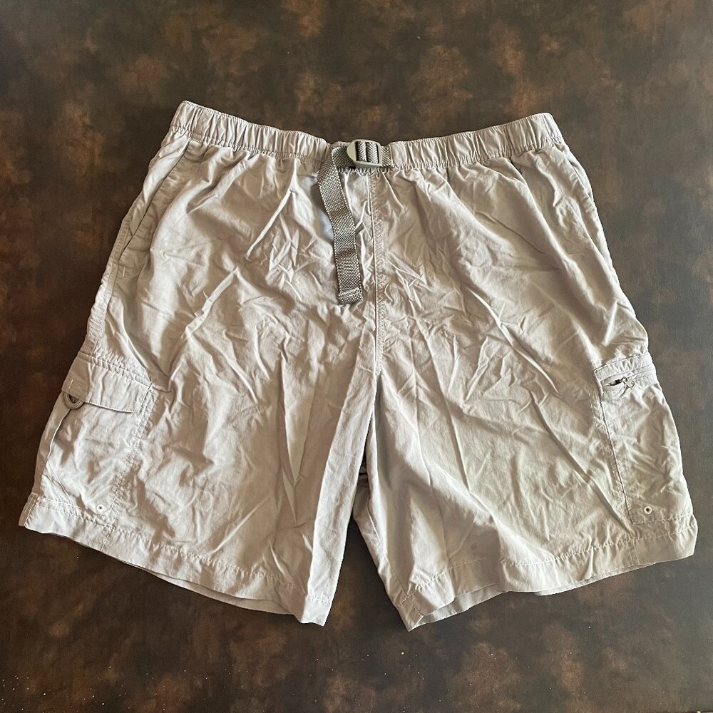 XL Tan Columbia Hiking Shorts (7in inseam)